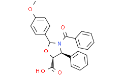 (4S,5R)-3-Benzoyl-2-(4-methoxyphenyl)-4-phenyloxazolidine-5-carboxylic acid 9490
